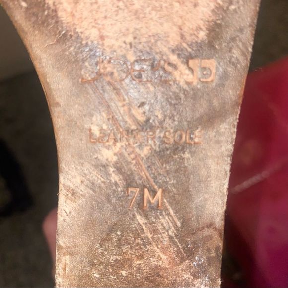 - - - Joes Jeans Wood Wedge Platform Sandal Size‎ 7 - Picture 4 of 7